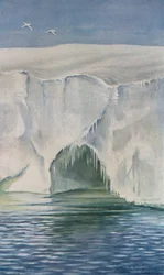 Höhle in der Barriere, Cape Crozier, 4. Januar 1911, 1913