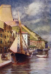 Korsika: Der Hafen, Bonifacio