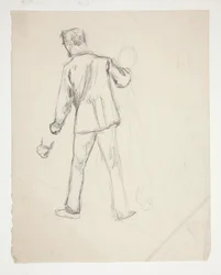 Eine männliche und eine weibliche Figur