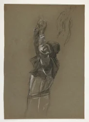 Figurenstudie für König Artus