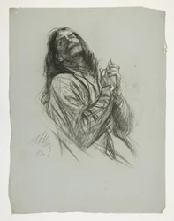 Figurenstudie für König Artus