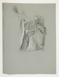 Figurenstudie für König Artus