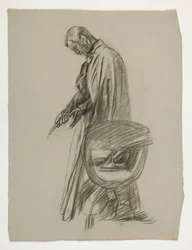 Figurenstudie für König Artus