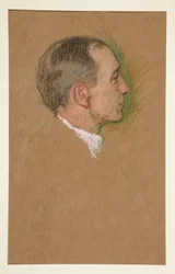 Kopf eines Mannes, Krönung Eduards VII.