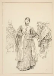 Katharina, Illustration für Akt I, Szene i, Der Widerspenstigen Zähmung