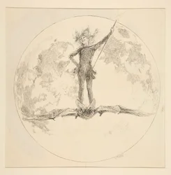 Puck, Illustration für Akt II, Szene ii, Ein Sommernachtstraum