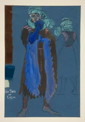 Sechs Pfeiler von Exton, Kostümentwurf für Henry Irving