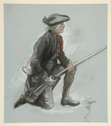 Studie für eine Figur