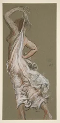 Studie für Figur von 17 Uhr