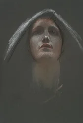 Studie für die Figur der Religion im Rondell der Rotunde des Staatskapitolgebäudes in Harrisburg, Pennsylvania, 1902-1911