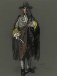 Studie für die Figur von William Penn