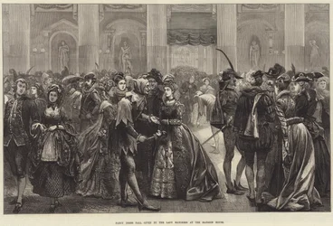 Kostümball der Lady Mayoress im Mansion House