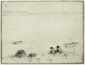 Zeichnen am Meer