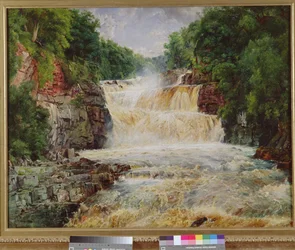 Swallow Falls, Bettws-y-Coed, Nordwales, 1873
