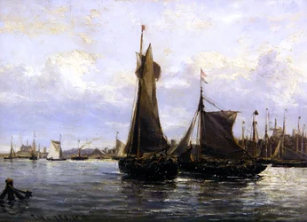 Gorlston Hafen, 1878