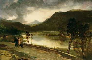 Ein Hochlandsee