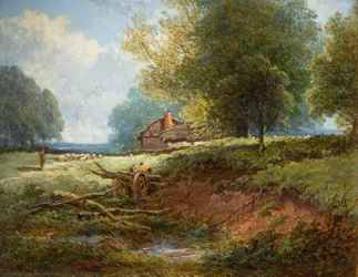 Wiesenszene, 1880