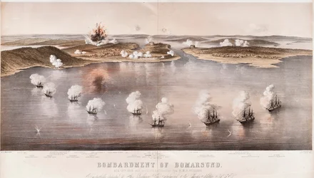 Bombardierung von Bomarsund, 1854