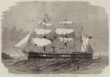 Die neue gepanzerte Flotte, HM Dampffregatte Royal Oak, 32 Kanonen