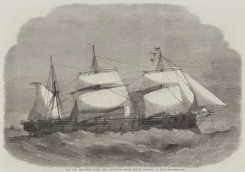 Die neue gepanzerte Flotte, Ihre Majestät Dampffregatte Defence, 18 Kanonen