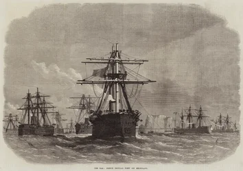 Der Krieg, französische Panzerschiffflotte vor Helgoland