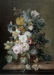 Stillleben mit Blumen