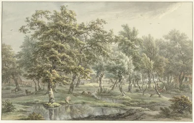 Landschaft in Eext (Provinz Drenthe)