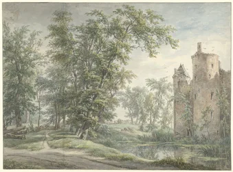 Ruine des Hauses De Haer