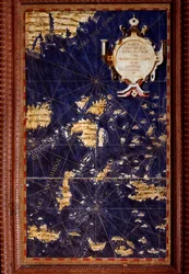 Die Molukken, Karte von Egnazio Danti, um 1567