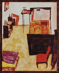 Das Zimmer des Künstlers in Neulengbach