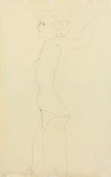 Weiblicher Akt, 1911