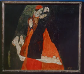 Kardinal und Nonne