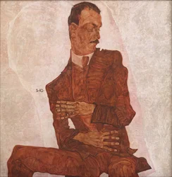 Porträt von Arthur Roessler, 1910
