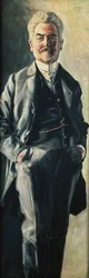 Porträt von Leopold Czihaczek, 1907