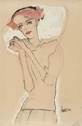 Porträt einer Frau, 1910