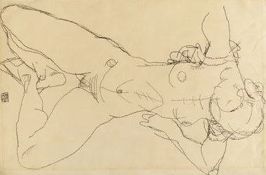 Liegender weiblicher Akt, 1914