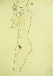 Stehender Akt, 1913