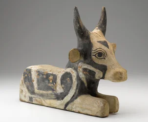 Liegender Stier, 305-30 v. Chr.