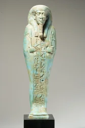 Ushabti-Figur für Hor-Khebi, Spätzeit, späte 25.-frühe 26. Dynastie, ca. 700-600 v. Chr.