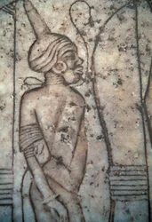 Nubischer Gefangener, Relief ägyptische Zivilisation