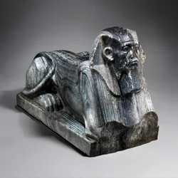 Senwosret III als Sphinx