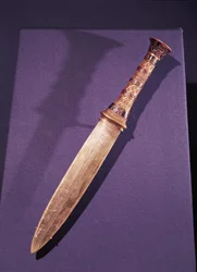 Dolch, aus dem Grab von Tutanchamun (ca. 1370-1352 v. Chr.) Neues Reich
