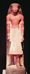Statue eines Mannes in einem Lendenschurz, Neues Reich