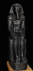Dioritstatue des Pharao Ramses II