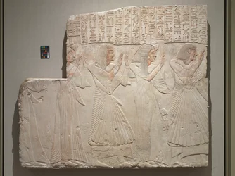 Grabrelief des Chefarztes Amenhotep und Familie, um 1279-1257 v. Chr.
