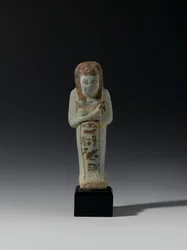 Shabti von Akhesenmut, möglicherweise aus Deir el-Bahri, Neues Reich