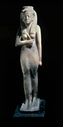 Amenirdis I (Alabaster und Basalt)