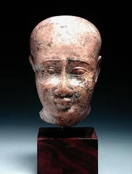Männlicher Kopf, ca. 350 v. Chr.
