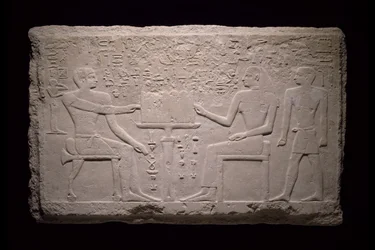 Wandfragment aus dem Grab von Thenti, 2524-2400 v. Chr.