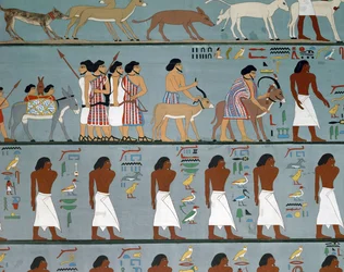 Semitischer Stamm bittet um Erlaubnis, Ägypten zu betreten, Kopie
